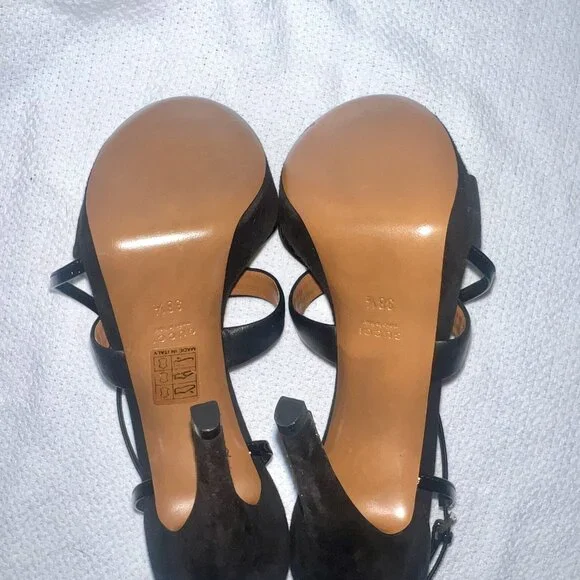 Gucci Black Strappy Heels - Picture 5 of 8